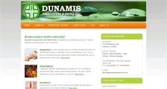 Desktop Screenshot of dunamisacupuncture.com